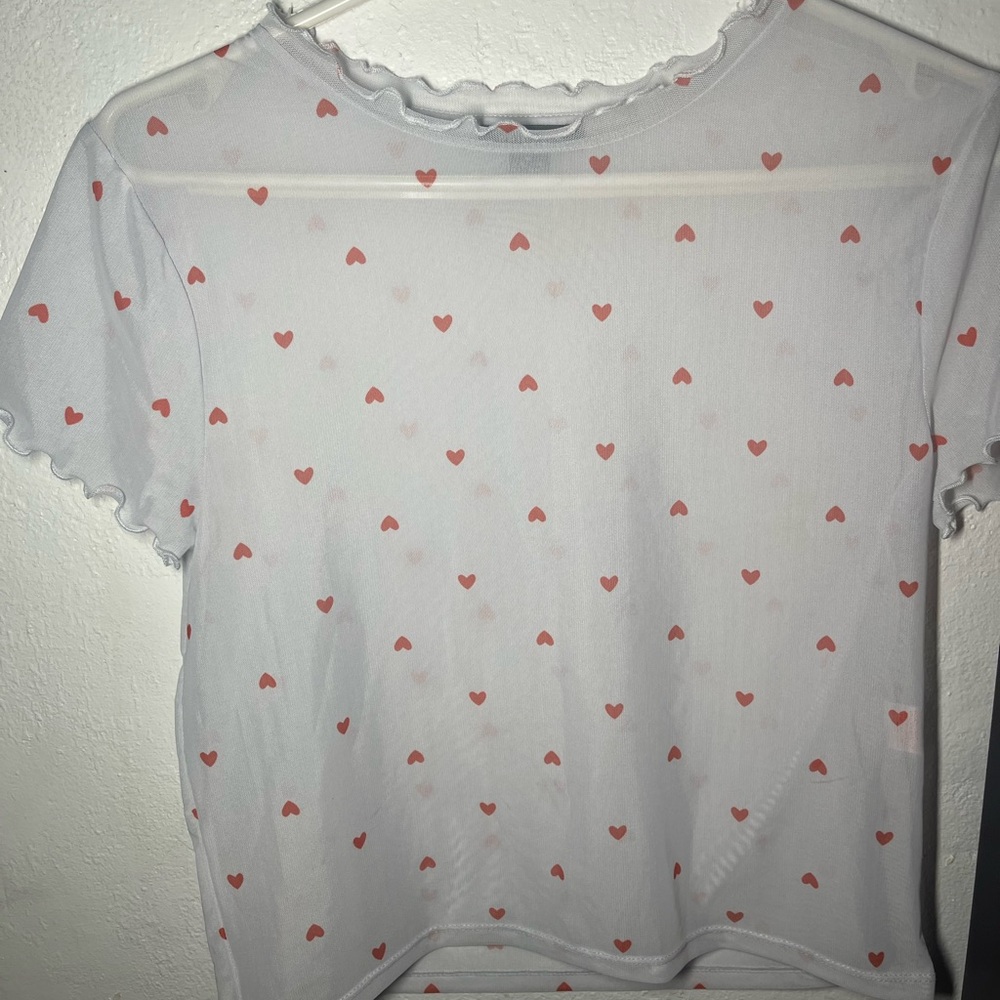 Shirt with hearts Valentine’s Day